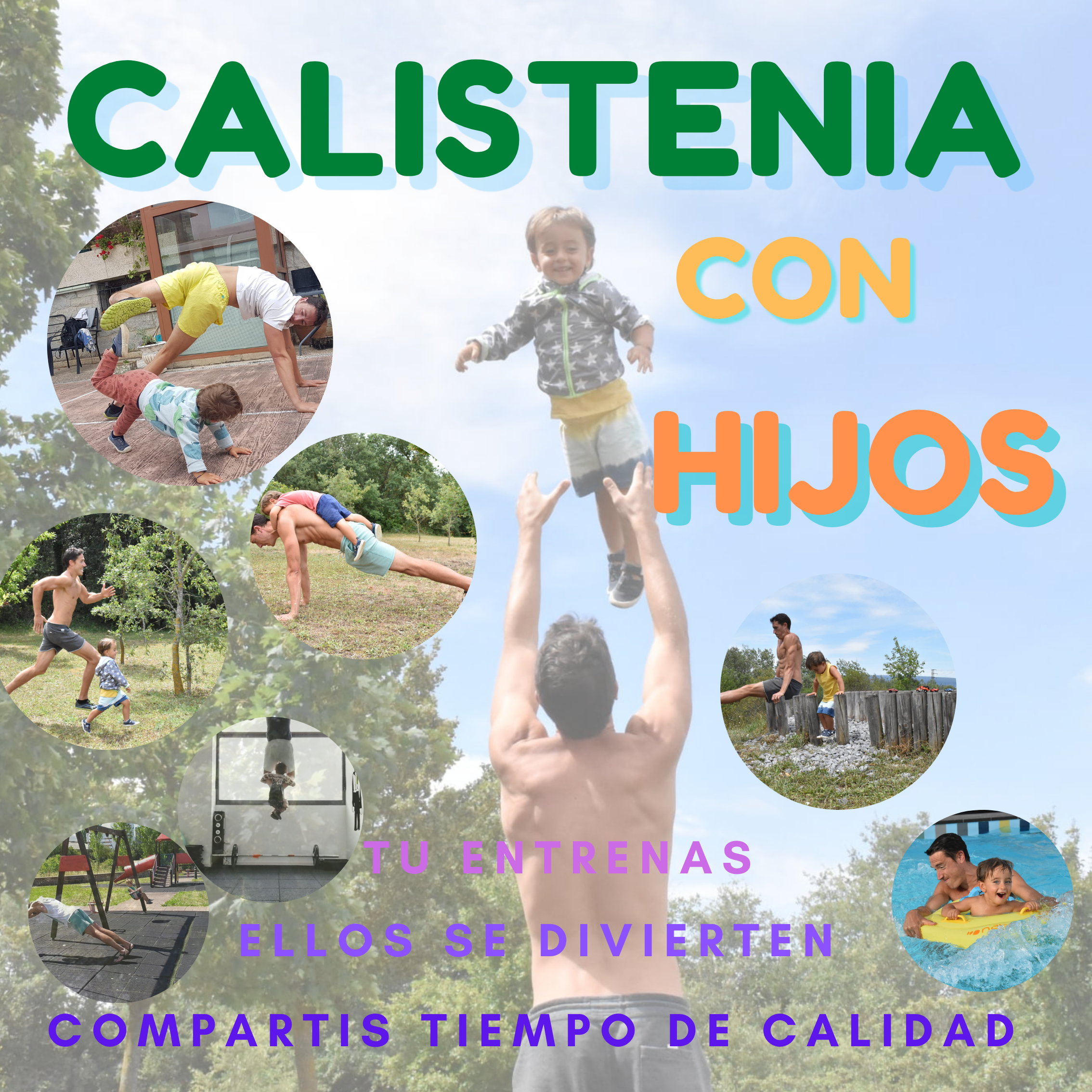 Calistenia con hijos